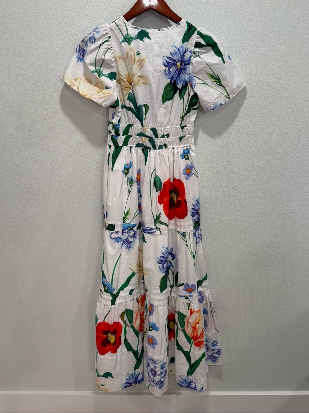 Anthropologie Somerset Floral Maxi Dress Cotton NWOT Size XXS - Picture 5 of 12